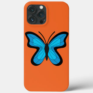 Blue Butterfly iPhone 13 Pro Max Case