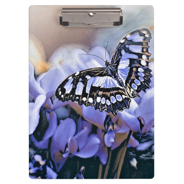 Blue Butterfly Clipboard (Front)
