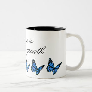 Blue Butterfly Coffee Mug