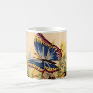 Blue Butterfly Coffee Mug