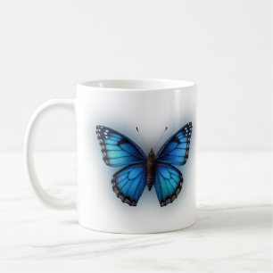 Blue Butterfly Coffee Mug