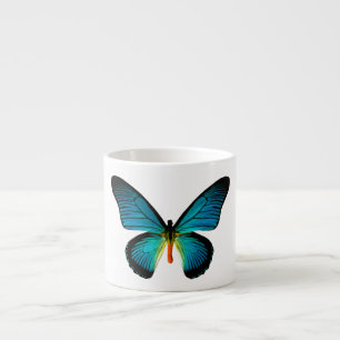 Blue Butterfly Espresso Mug