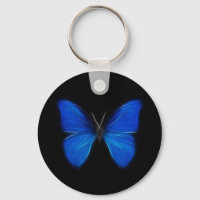 Blue Butterfly Flying Insect