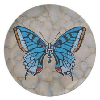Blue Butterfly Gifts Plate