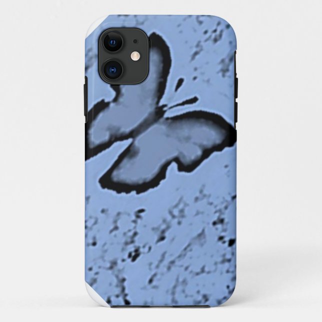 Blue Butterfly iPhone 5 Case (Back)
