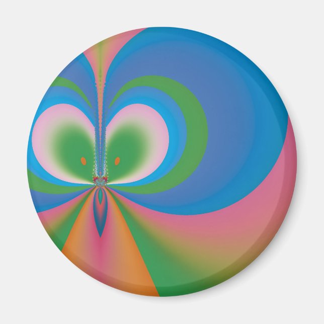 Blue Butterfly Magnet (Front)