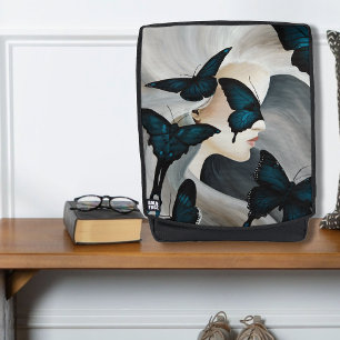 Blue Butterfly Masquerade  Backpack