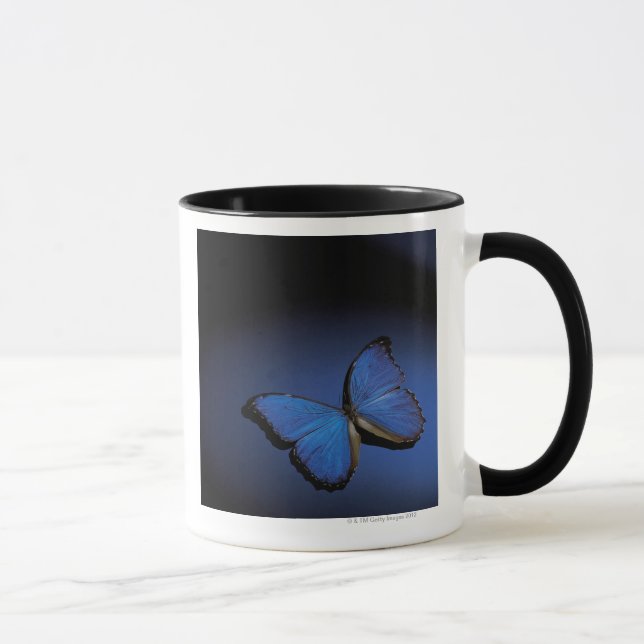 Blue butterfly mug (Right)