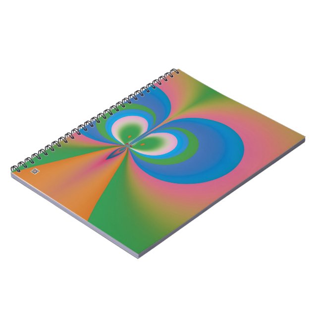 Blue Butterfly Notebook (Left Side)