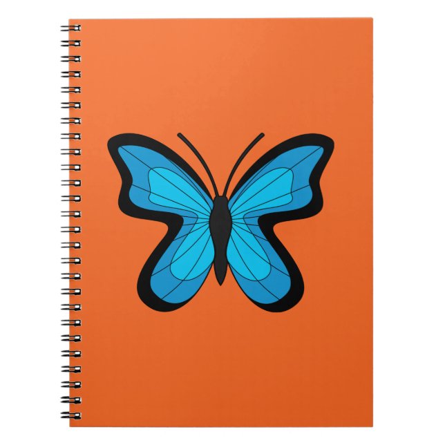 Blue Butterfly Notebook (Front)