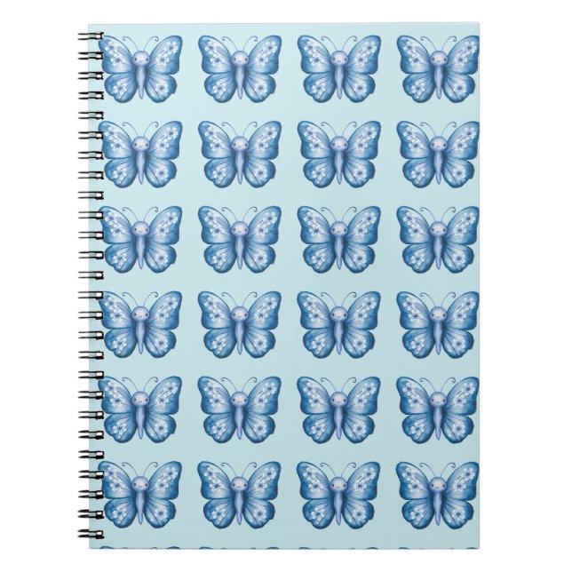 Blue Butterfly Notebook (Front)