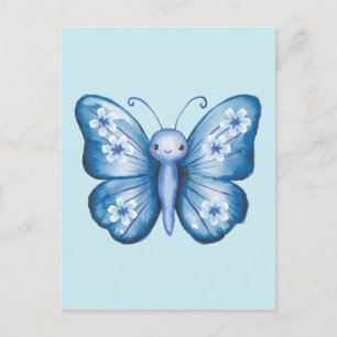Blue Butterfly Postcard