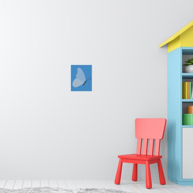 Blue Butterfly Poster (Nursery 1)