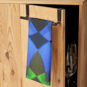 Blue Butterfly Tea Towel