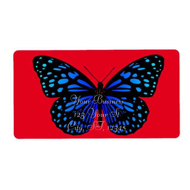 Blue butterfly Thunder_Cove (Front)