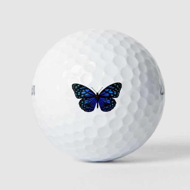 blue butterfly Thunder_Cove Golf Balls (Front)