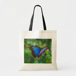 Blue Butterfly Tote Bag