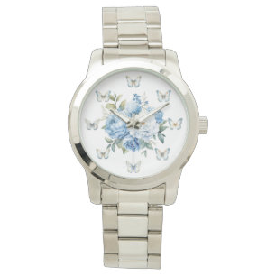 Blue Butterfly Watch
