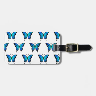 Blue Butterflys by storeman. Luggage Tag