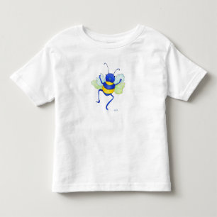 blue buzzy bee toddler T-Shirt