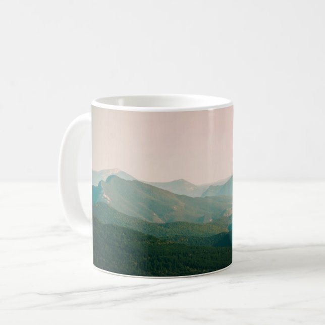 Blue by the Mountains Coffee Mug (Front Left)