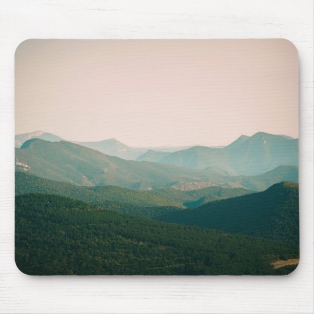 Blue by the Mountains Mouse Pad (Front)