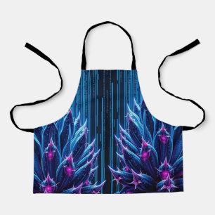 Blue-Cactus For Children Apron
