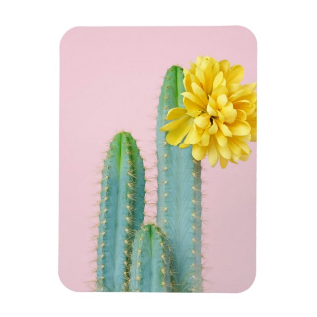 Blue Cactus Trio Magnet (Vertical)
