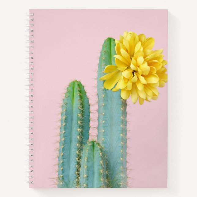 Blue Cactus Trio Notebook (Front)