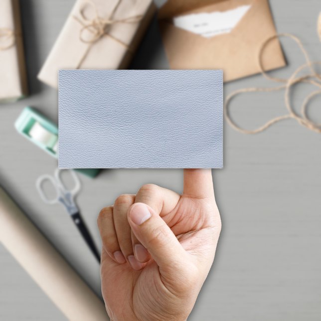 Blue Caddy Look-Like Leather Rectangular Sticker (Creator Uploaded)