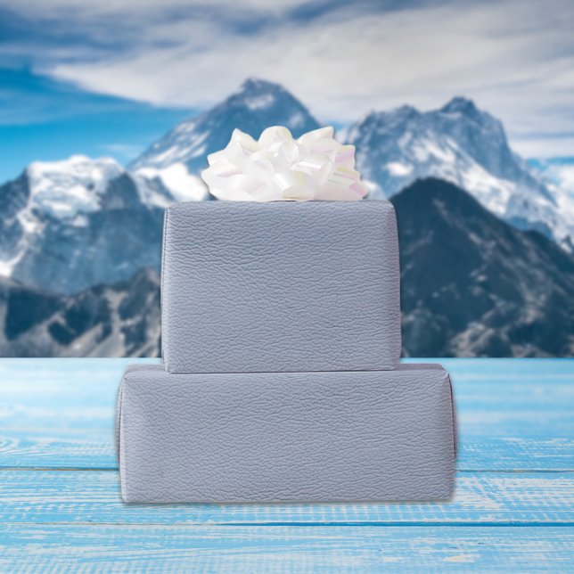 Blue Caddy Look-Like Leather Wrapping Paper (Creator Uploaded)