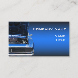 Blue Camaro Business Cards