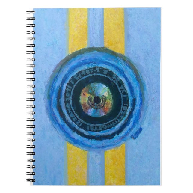 Blue Camera Notebook (Front)