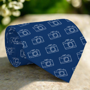 Blue Camera Photography Photographer Shooting Tie