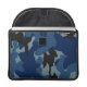 Blue Camo Military 13 Inch Macbook Pro Sleeves (Front with Device)