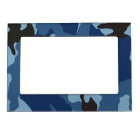 Blue Camo Military Magnetic Picture Frame