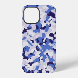 Blue camouflage pattern Case-Mate iPhone case