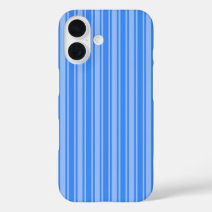 Blue candy stripes Case-Mate iPhone case