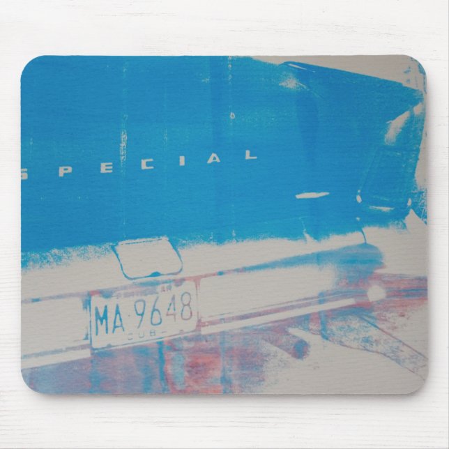 Blue car mouse pad (Front)
