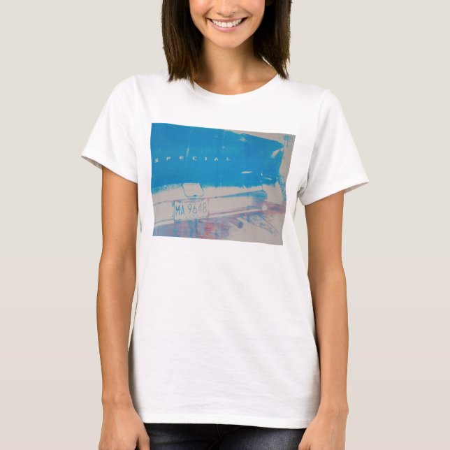 Blue car T-Shirt (Front)