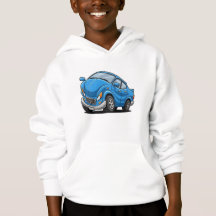 Blue Cartoon Car