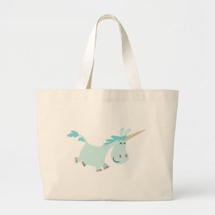 Blue Cartoon Unicorn bag
