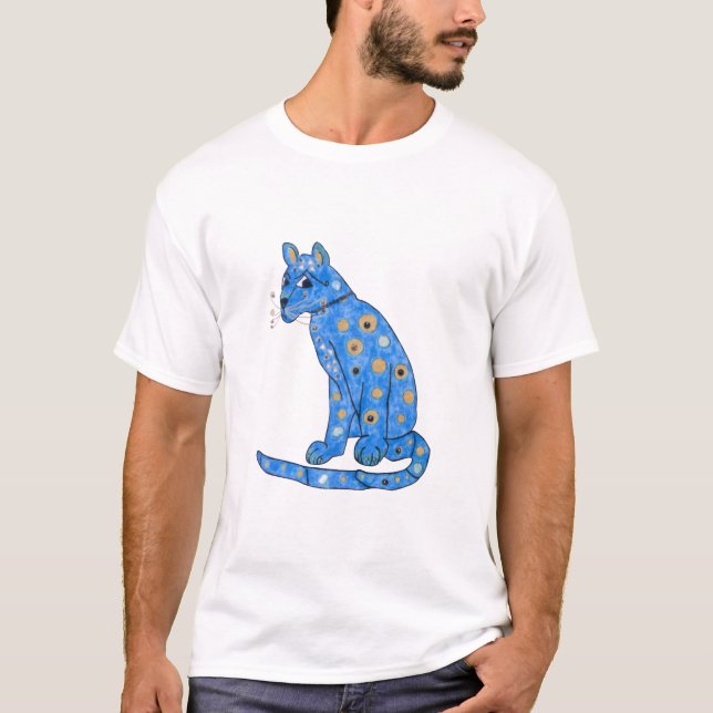 Blue Cat Abba's T-Shirt (Front)
