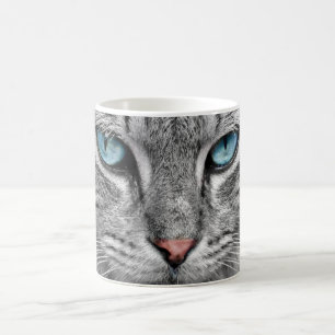 Blue Cat Eyes Coffee Mag Mug