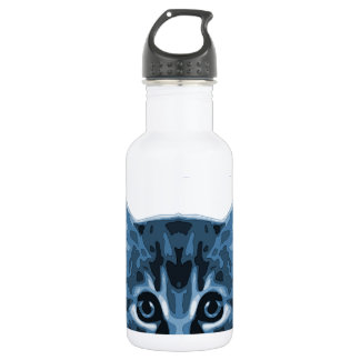 Blue Cat Purrr! 532 Ml Water Bottle