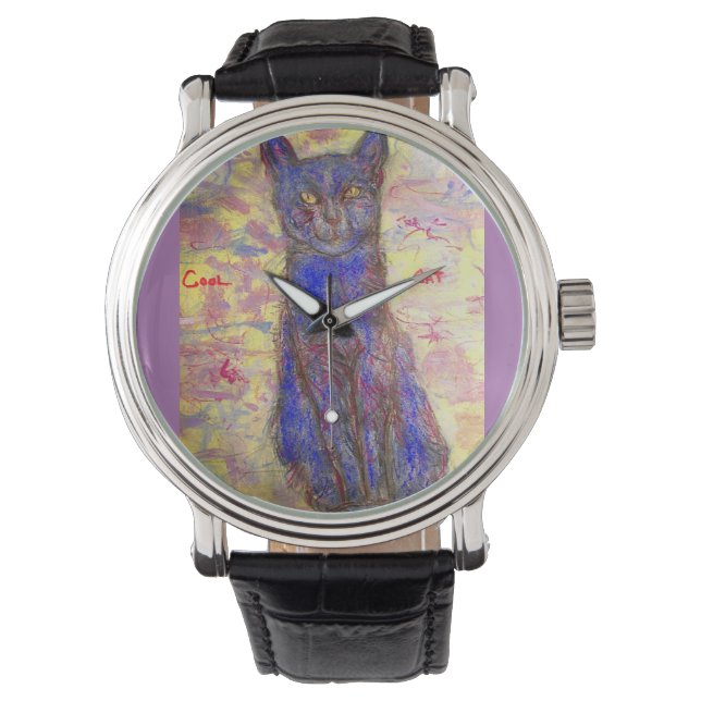 Blue Cat Watch (Front)