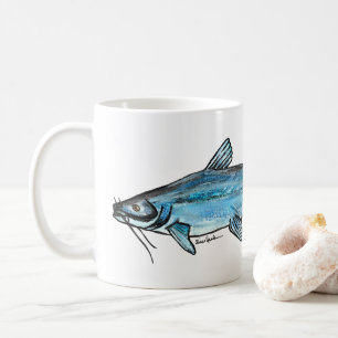 Blue Catfish Coffee Mug