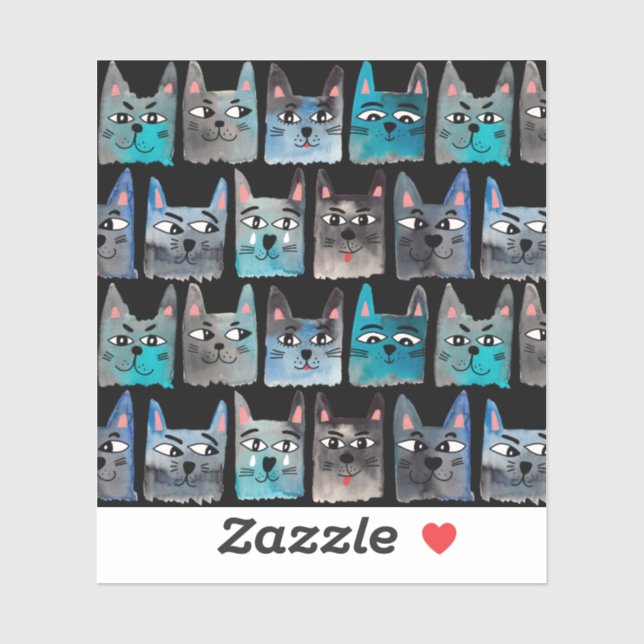 Blue cats (Sheet)