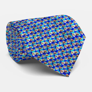 Blue Cavalier Spaniel Design, Tie
