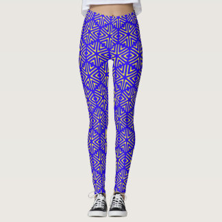 Blue cells  leggings